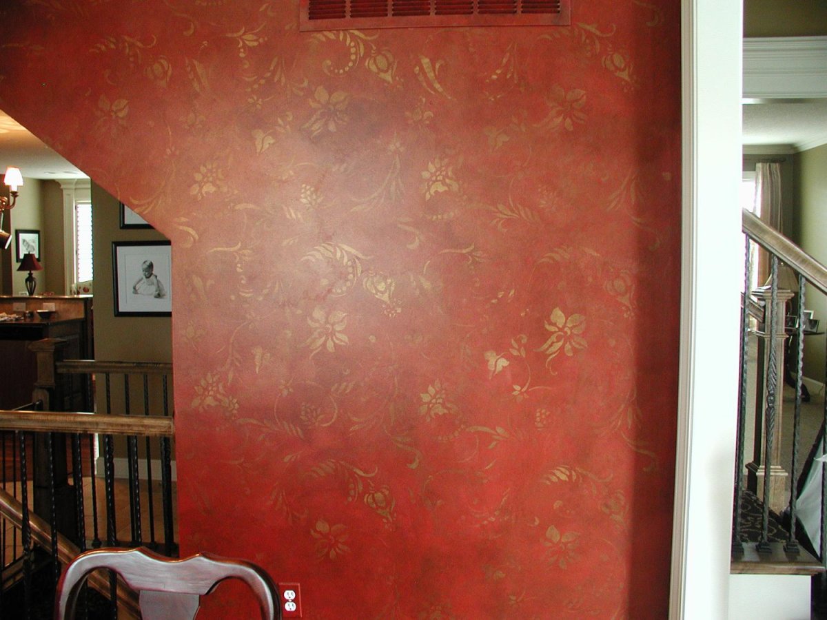 Венецианская короед штукатурка золото