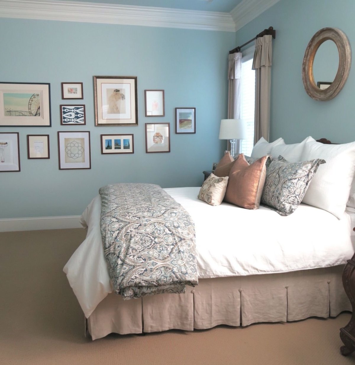 Пастельные цвета стен