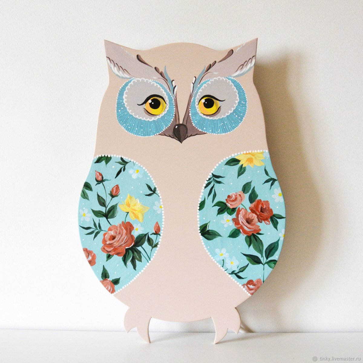 Совушка из ткани