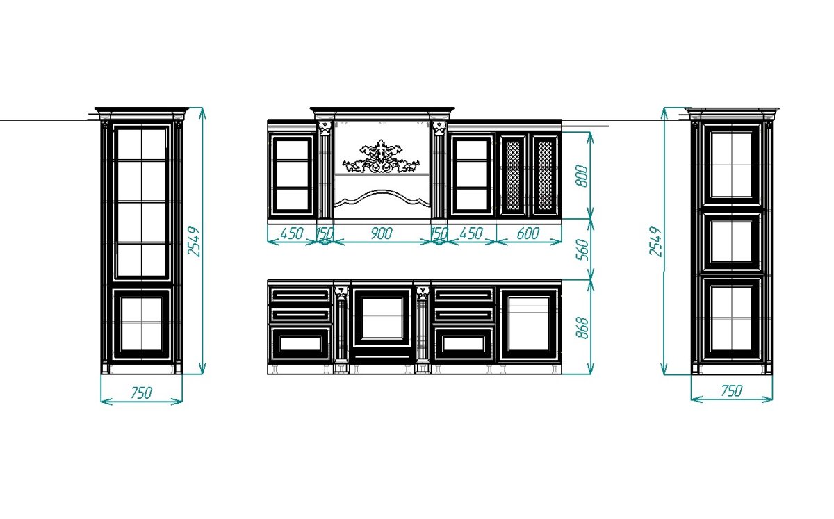 Кухонная мебель Венеция