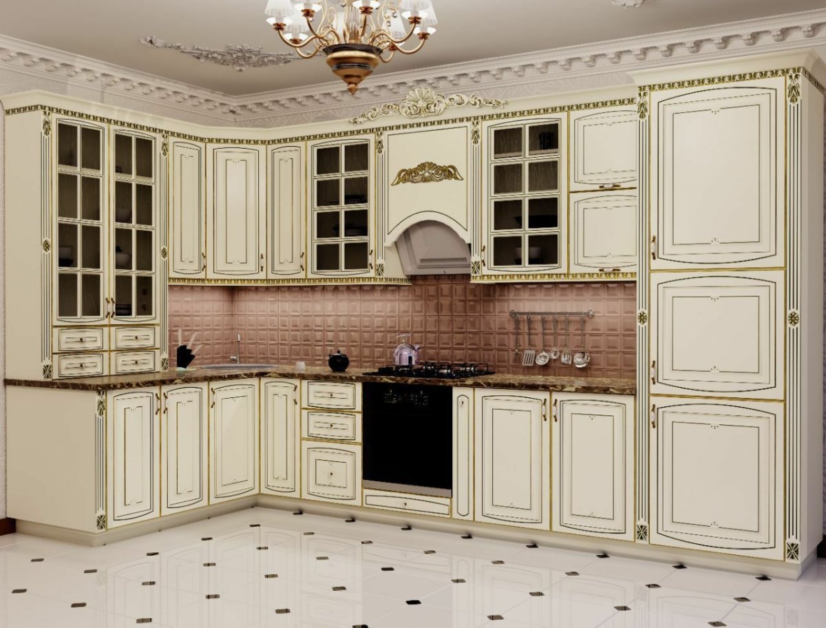 Кухня Венеция угловая