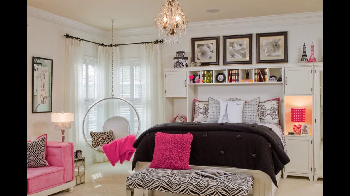 Комната для девочки в американском стиле