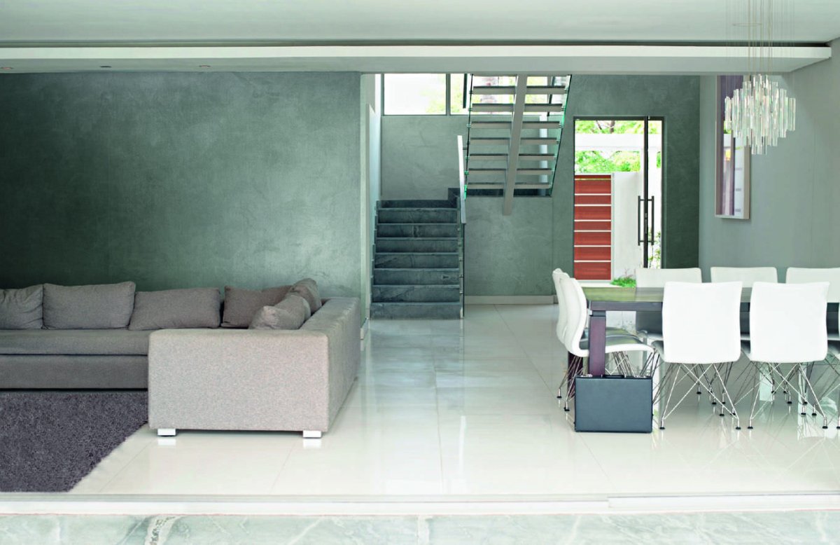 Декоративная штукатурка серо бежевая