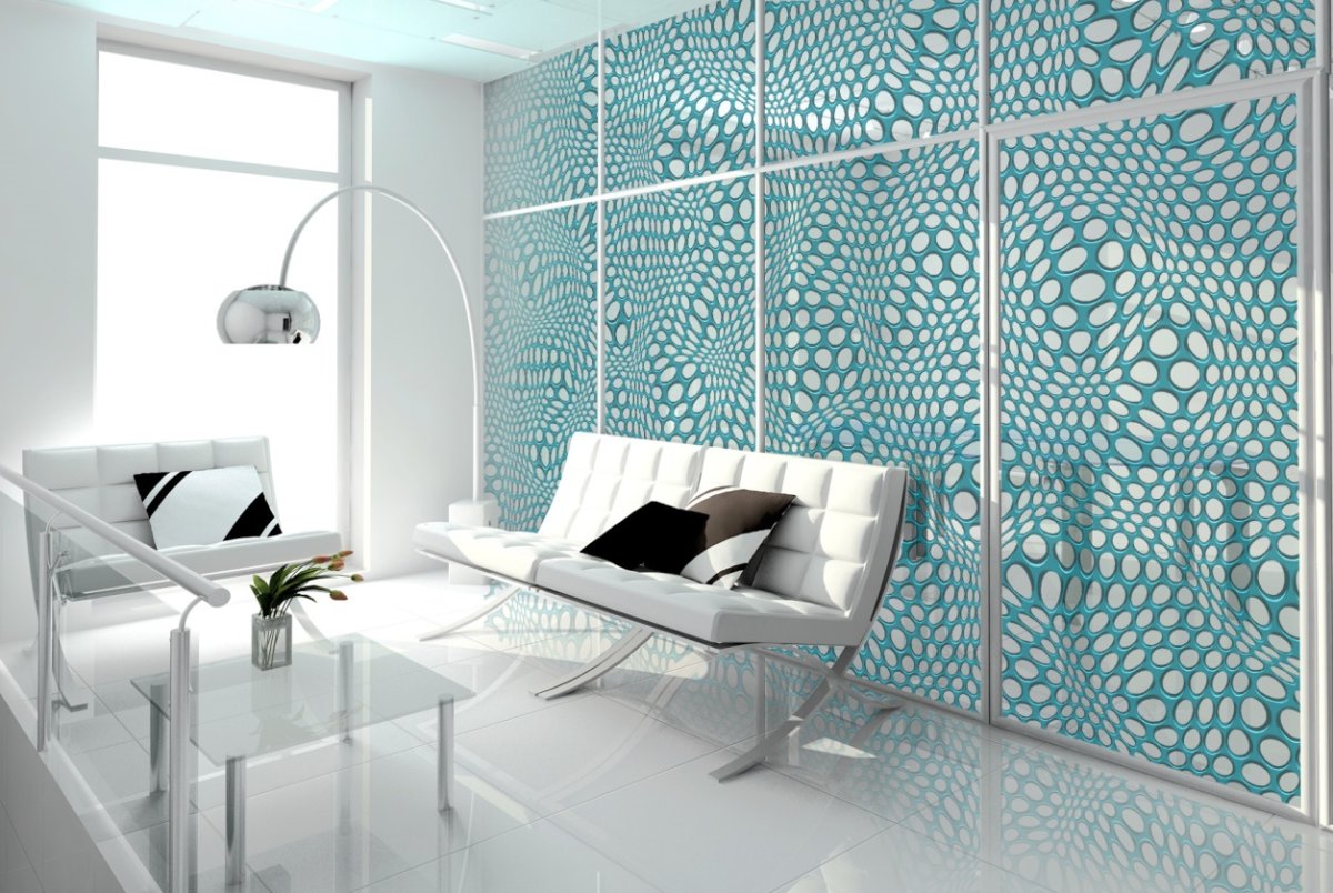 Стеклянные панели в интерьере