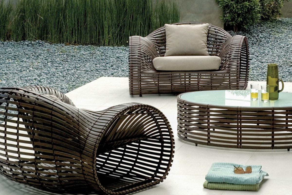 Софа из дерева плетеная икеа