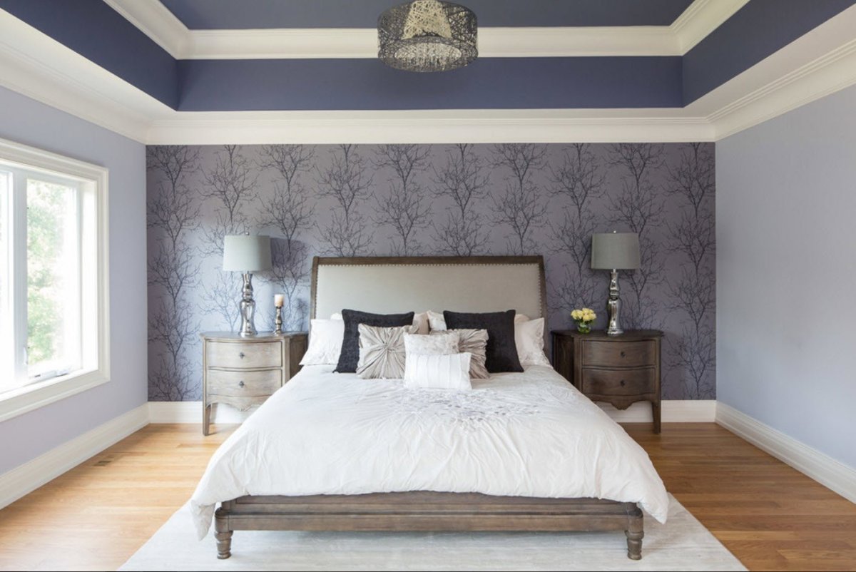 Современные обои для гостиной