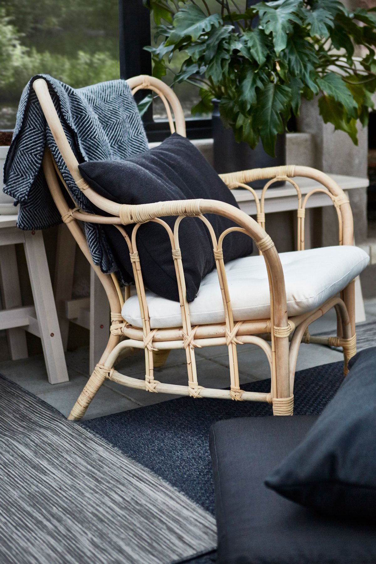 Плетеное кресло Stockholm