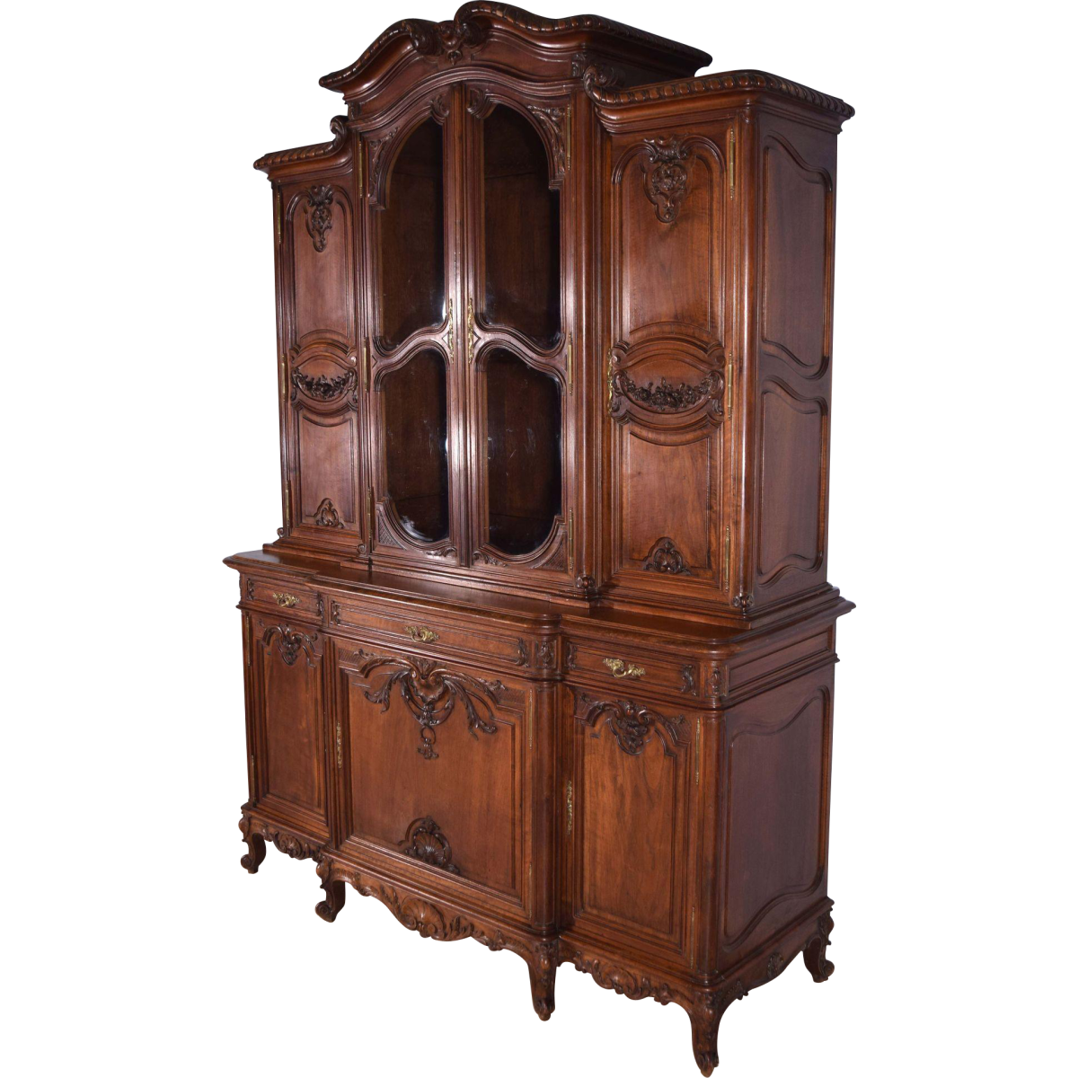 Sideboard, c.1855 (Walnut) by Bailly, Joseph Alexis (1825-1883)
