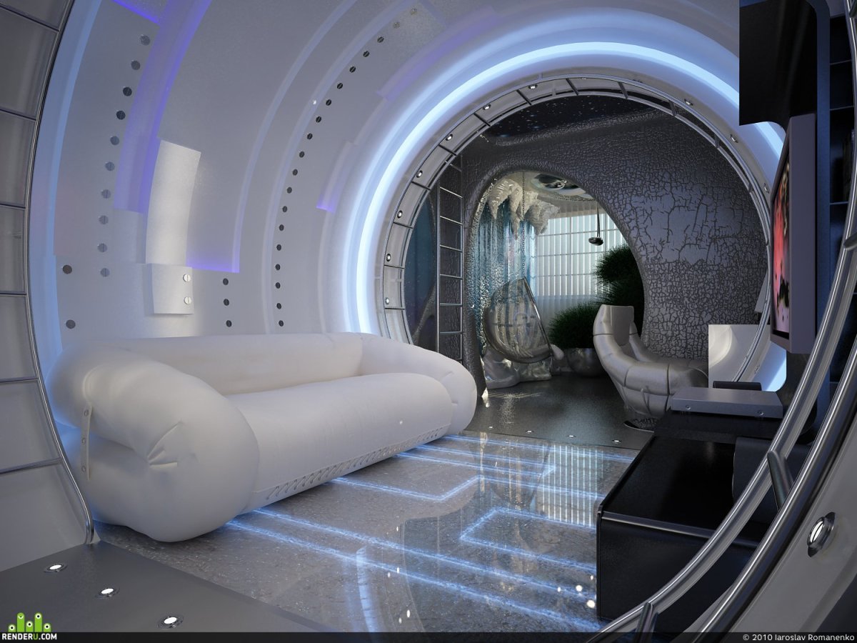 Комната в космической тематике