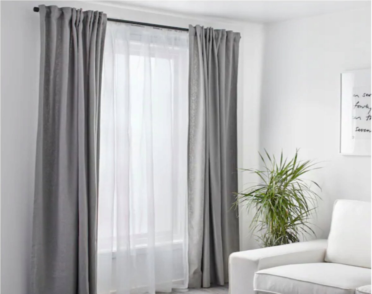 Шторы Amelie графит