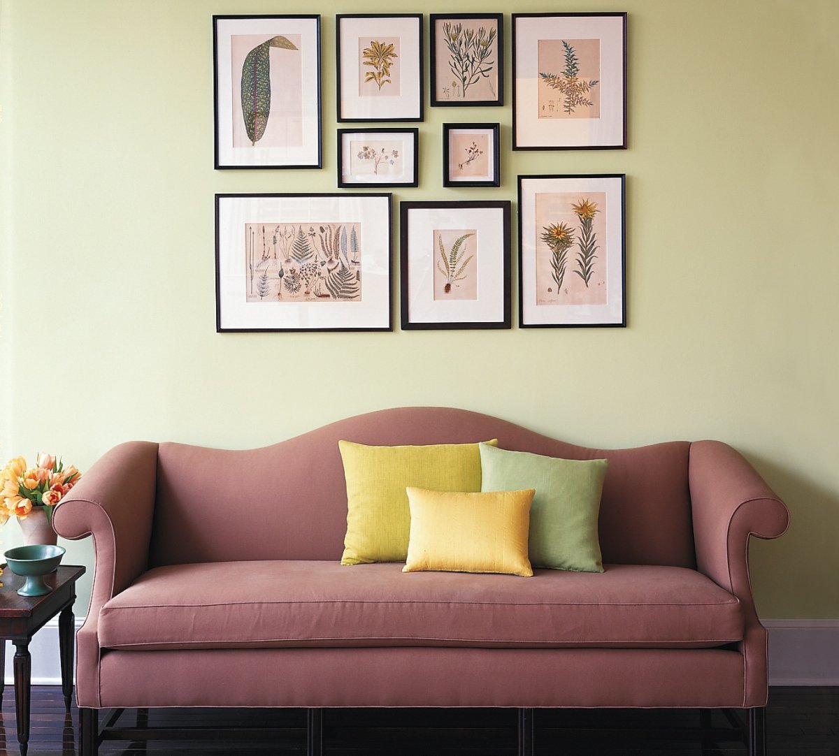 Гармоничное расположение картин