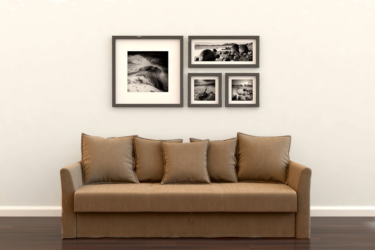 Компоновка картин на стене