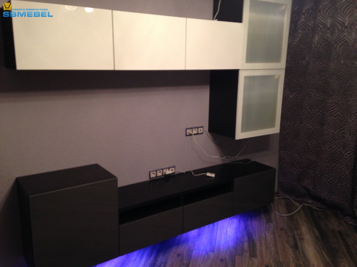 БЕСТО шкаф для ТВ икеа