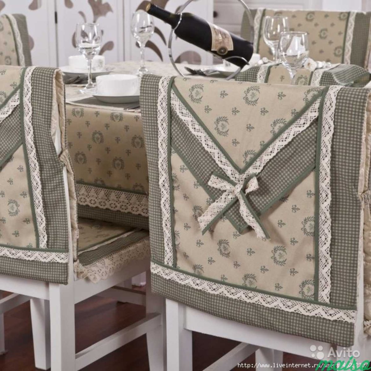 Чехлы на черные стулья