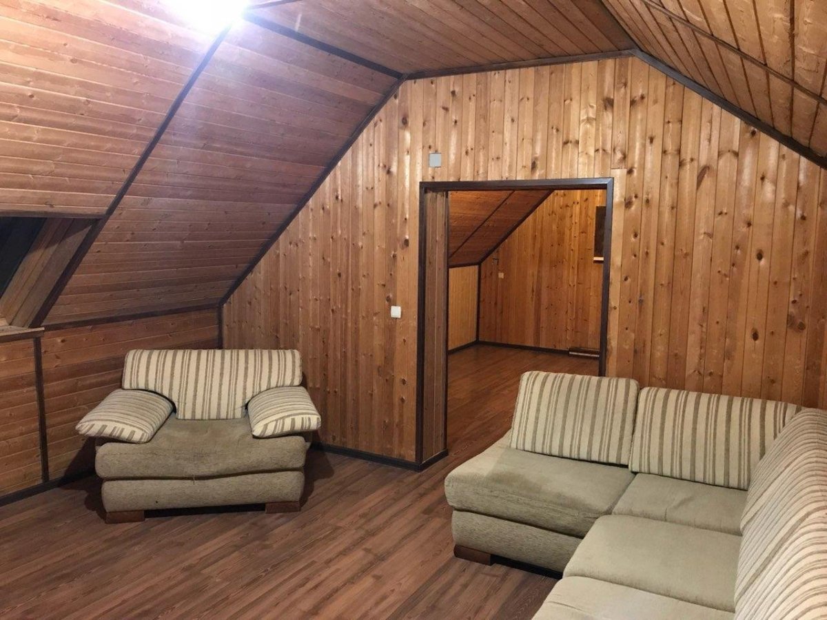 Мансарда обшитая вагонкой