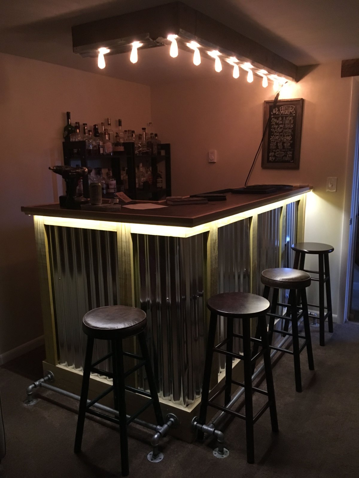 Кухня в стиле паба