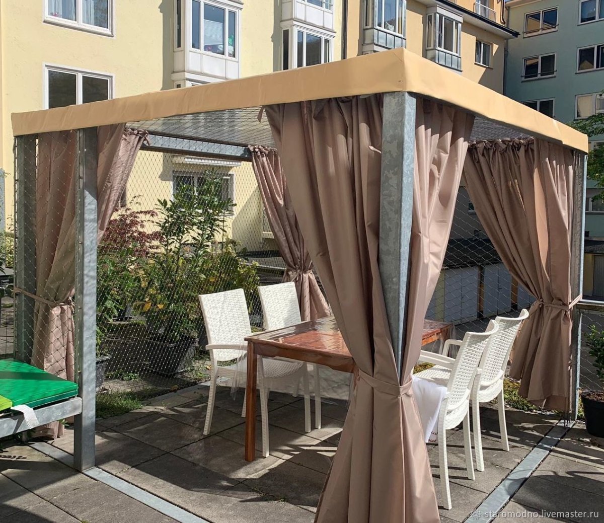 Шторы в беседку