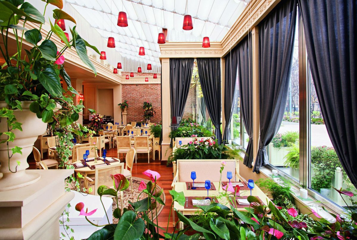 Занавески на потолок веранды