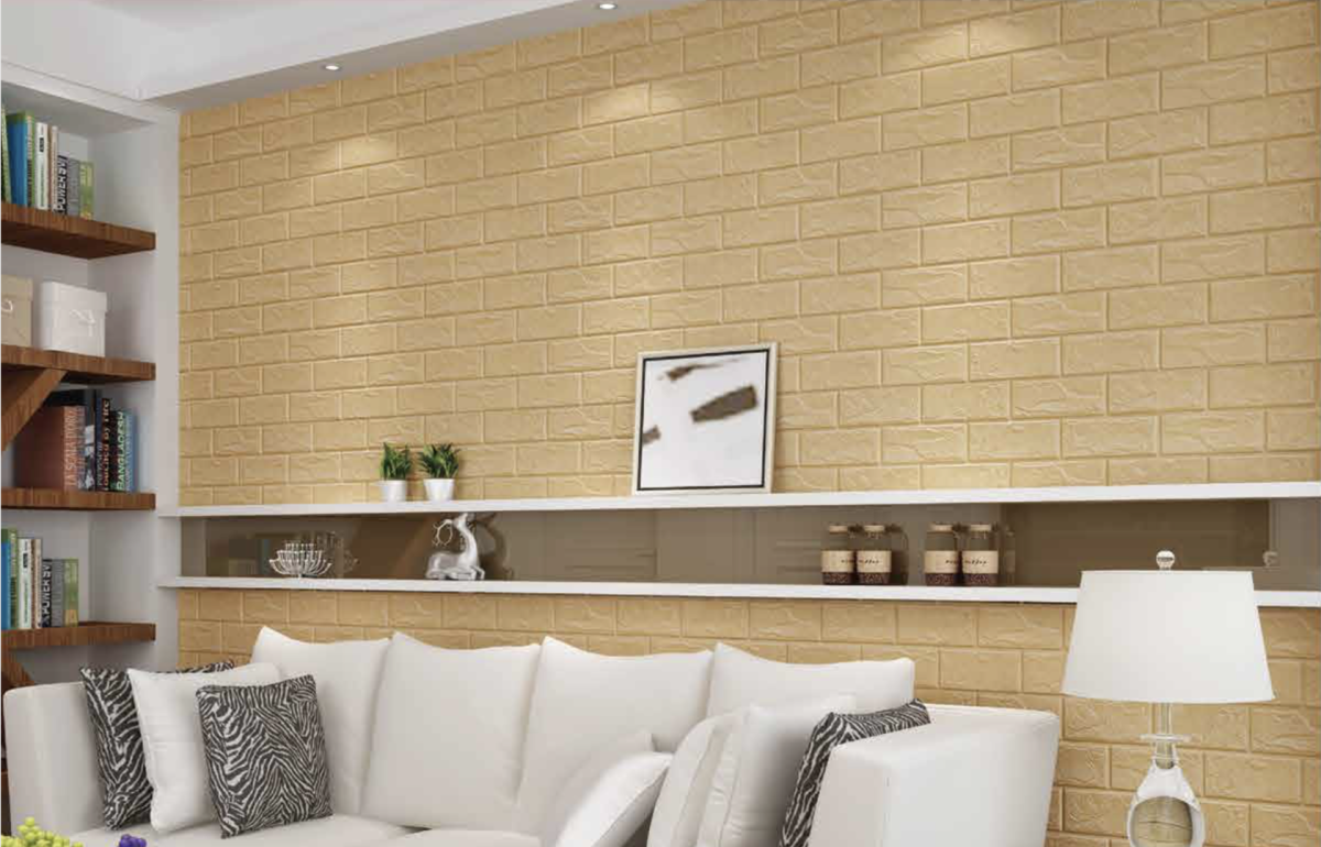 Декоративные панели в гостиной