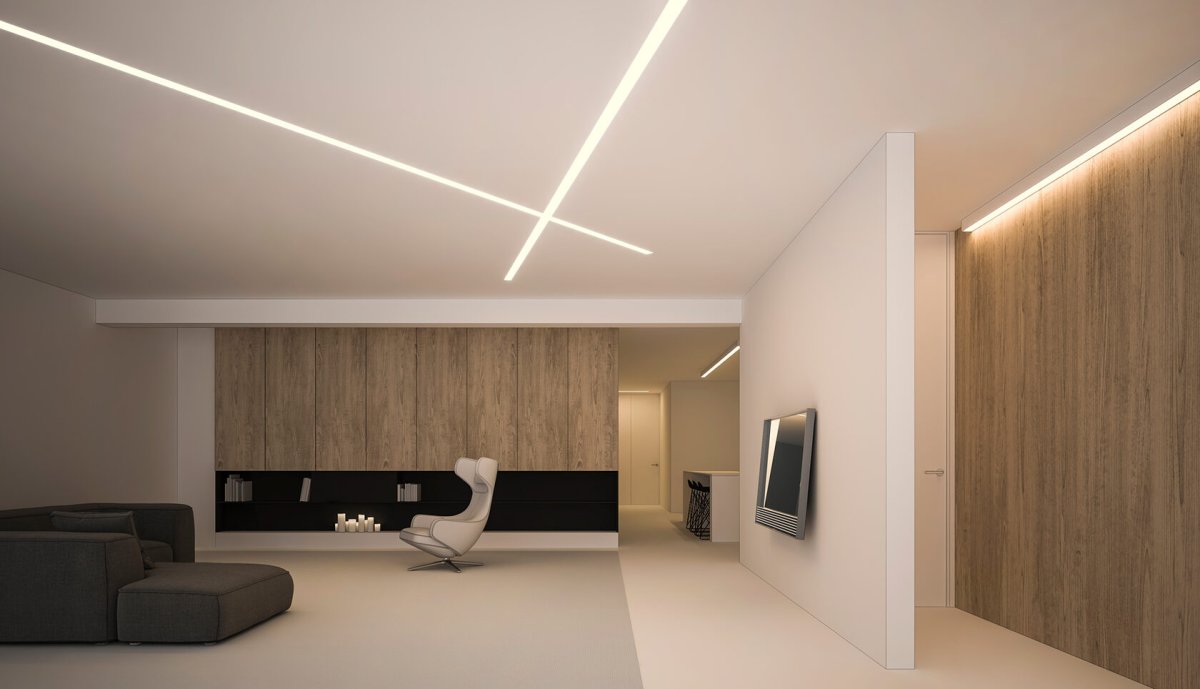 Светодиодная подсветка в коридоре