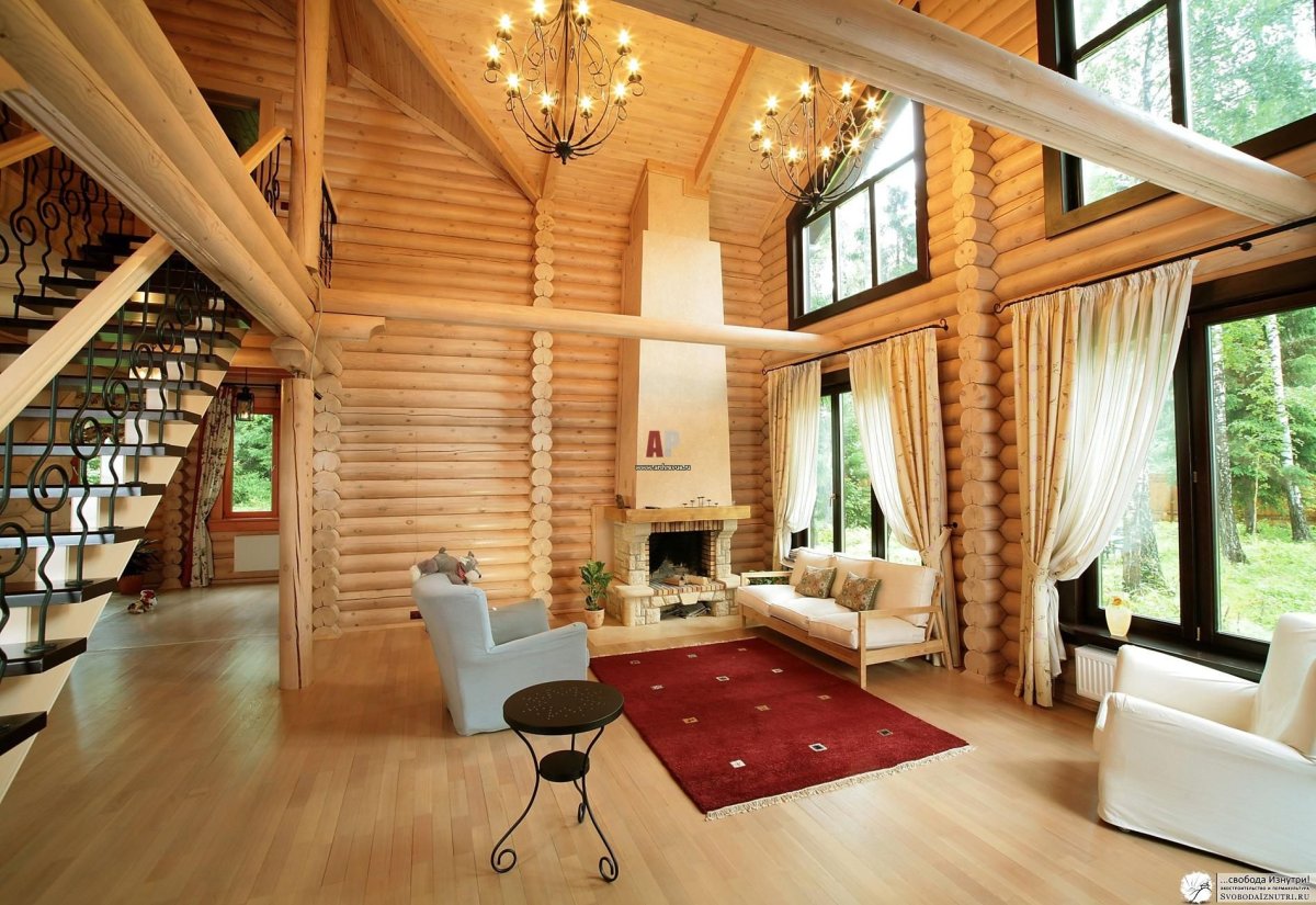 Дом с вторым светом в гостиной планировка