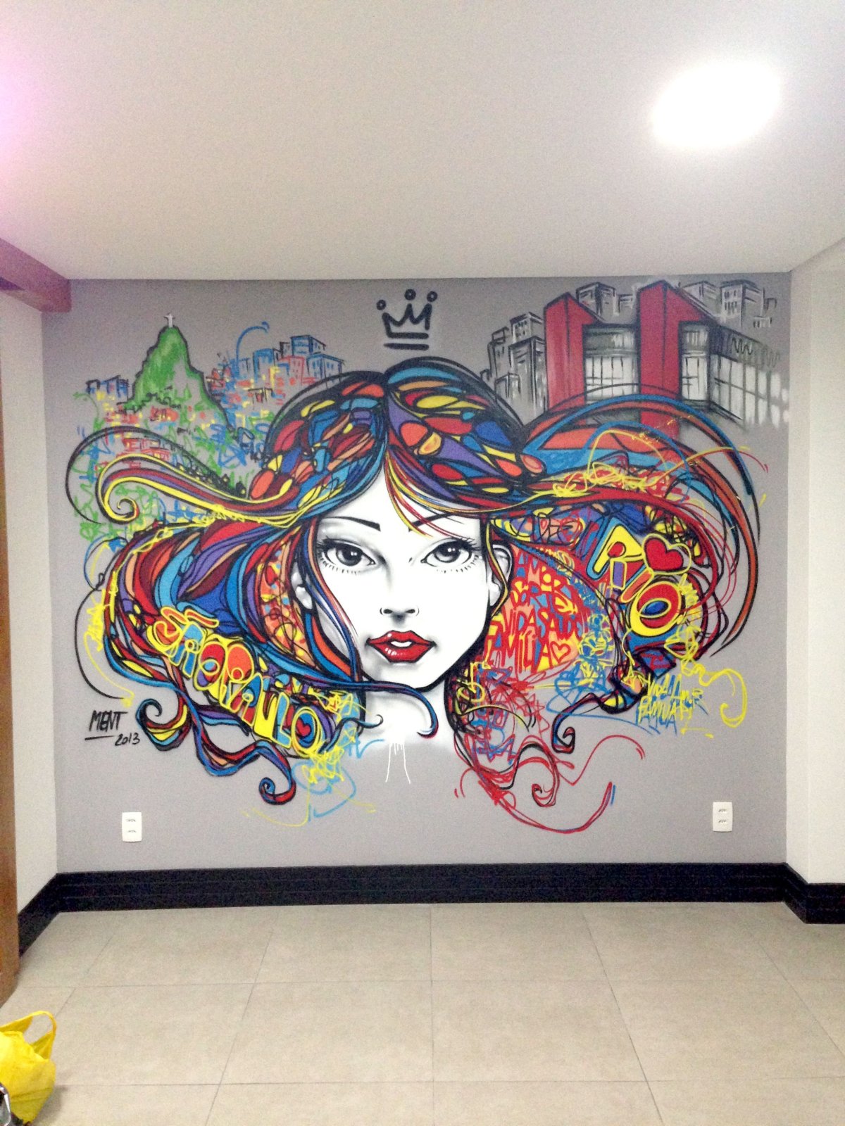 Аэрография парикмахерской