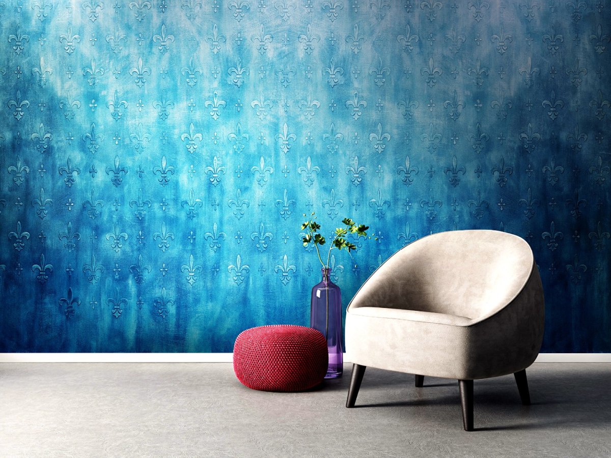 Акварельная покраска стен