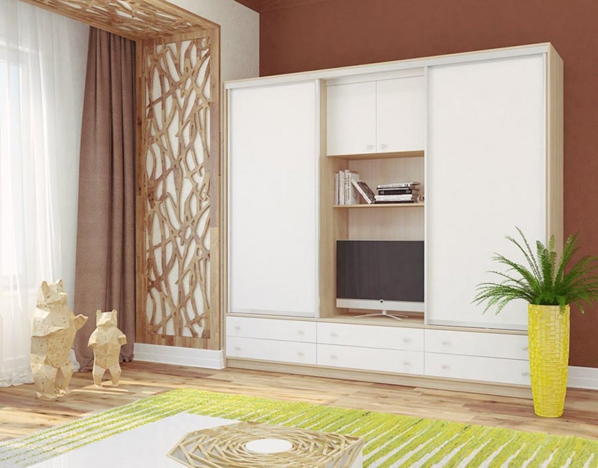 Шкаф-купе уют-4-z (Пеликан)