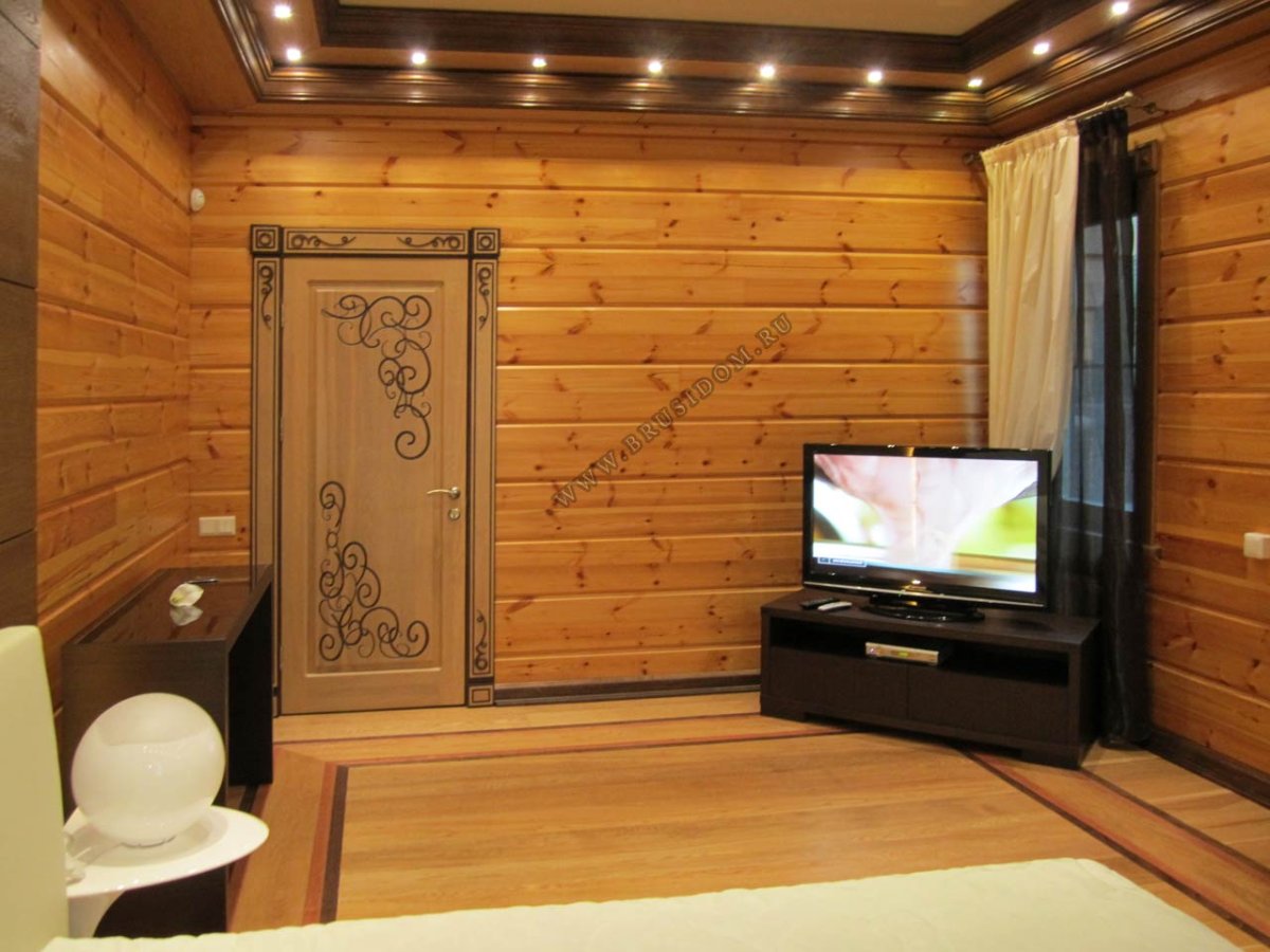 Блок Хаус имитация бруса для внутренней отделки