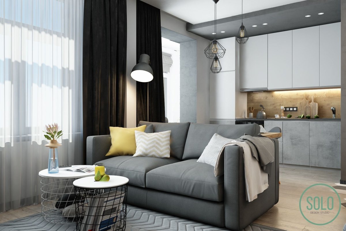 Евродвушка 45 кв м планировка