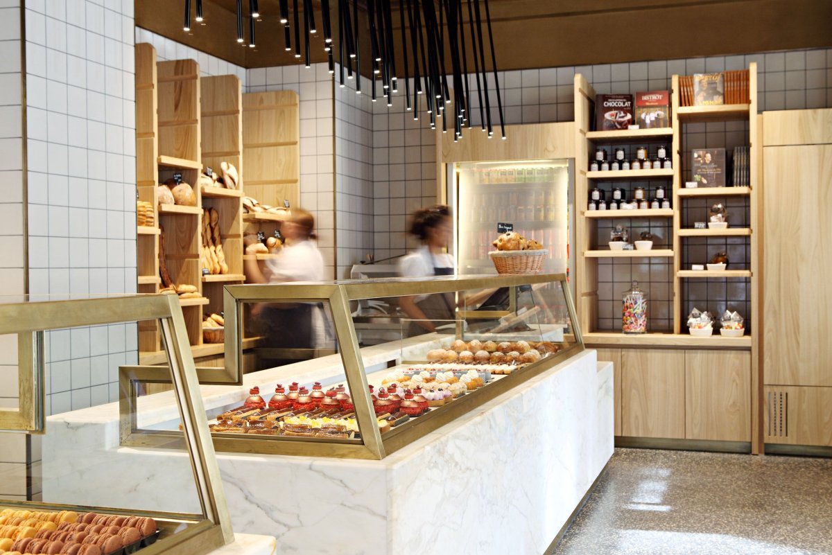 Интерьер пекарни