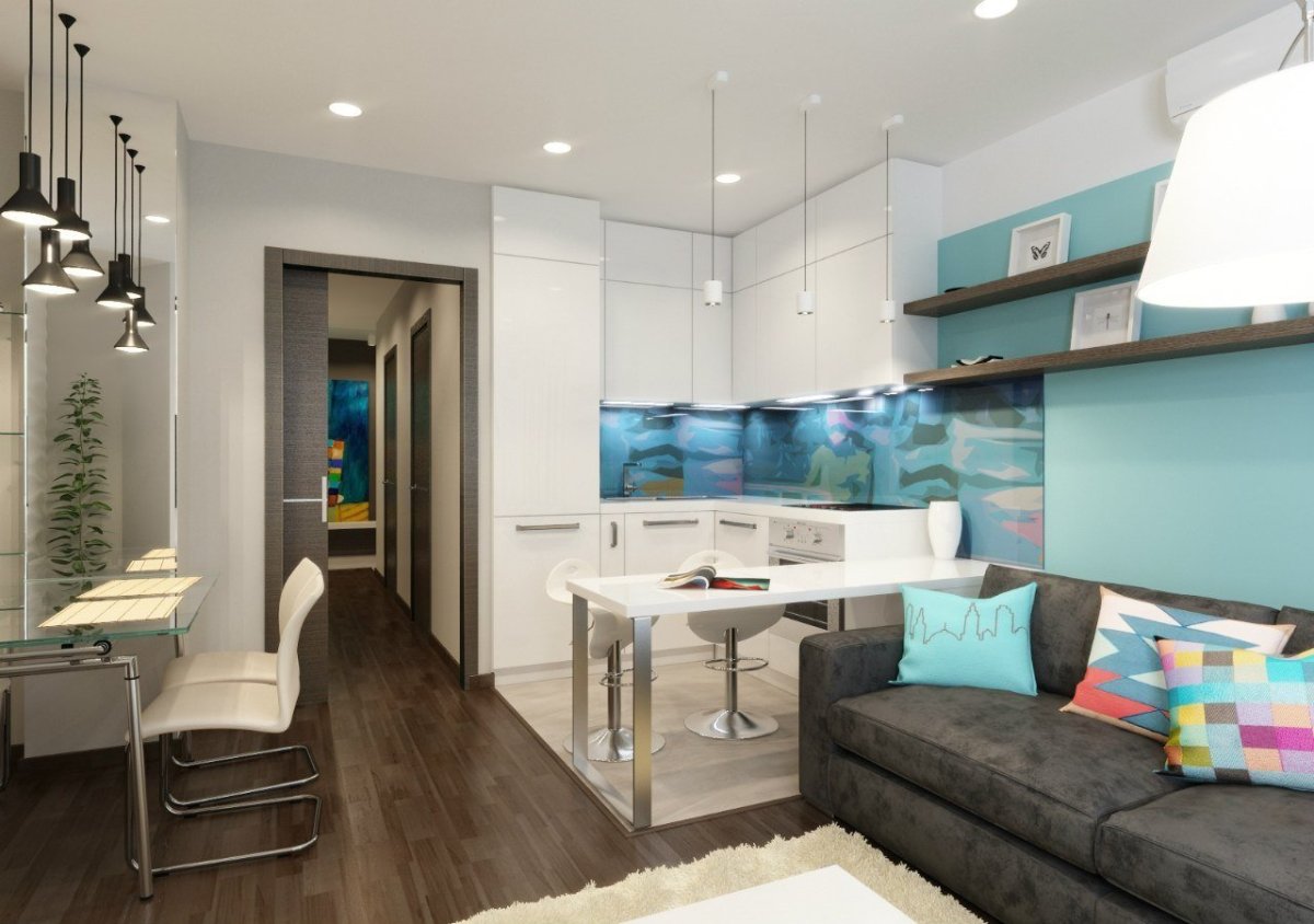 Евродвушка пик планировка 40