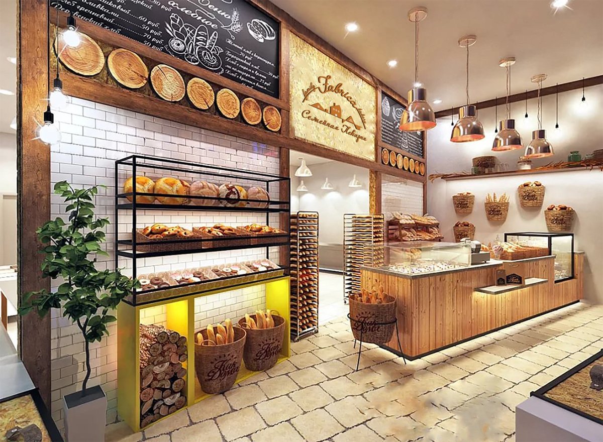 Дизайн пекарни МОКАМ
