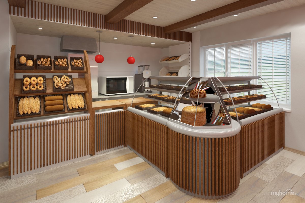 Пекарня Поль Бейкери прилавок