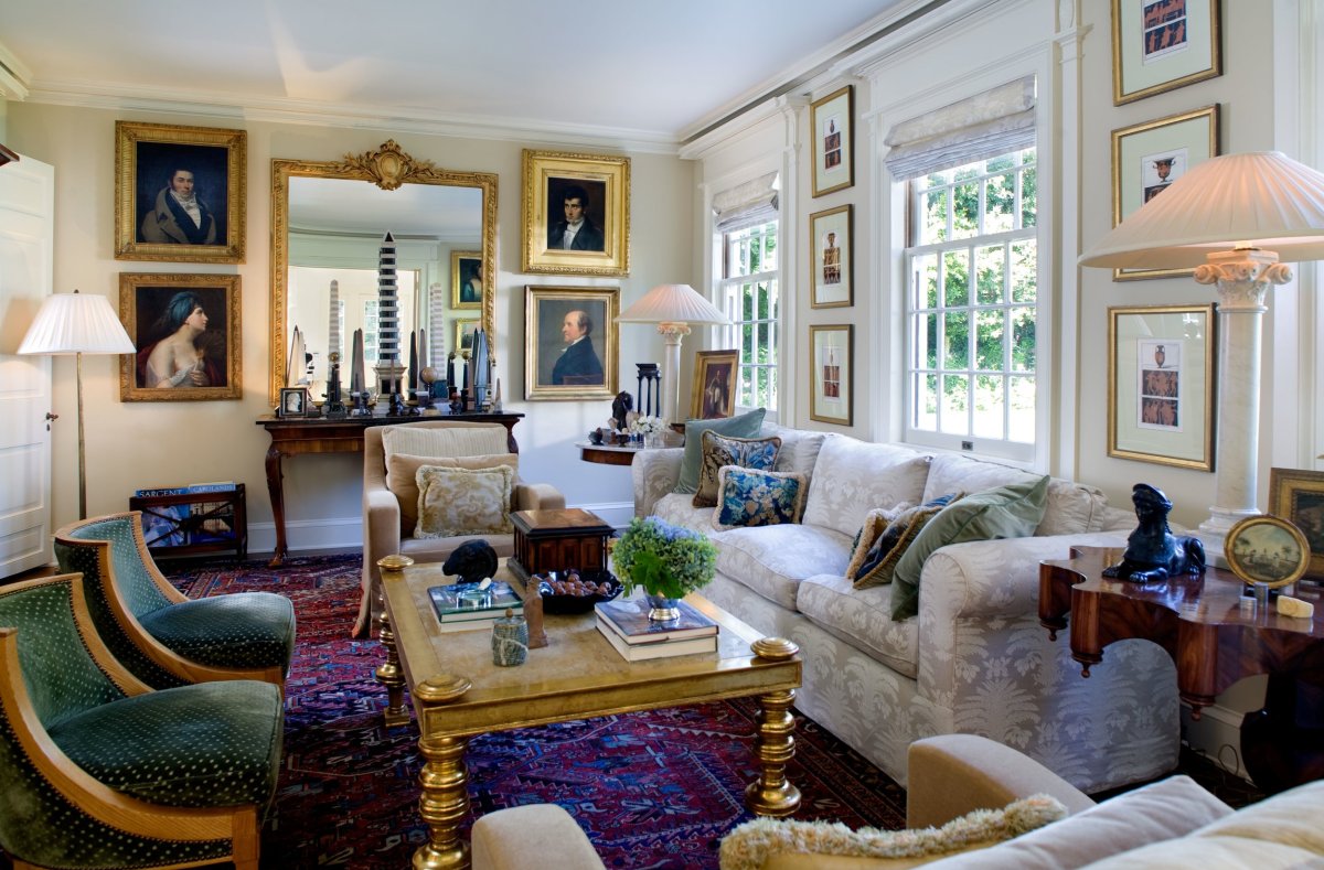 Гостиная в американском стиле