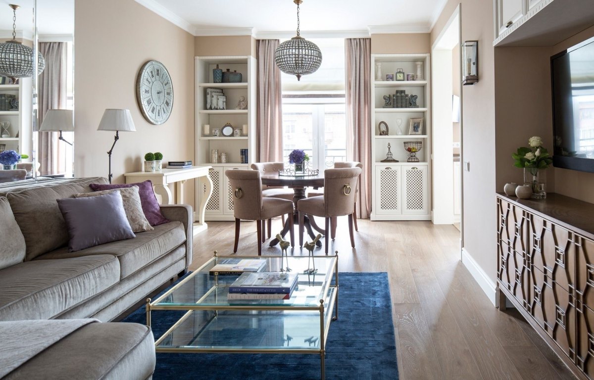 Гостиная во французском стиле