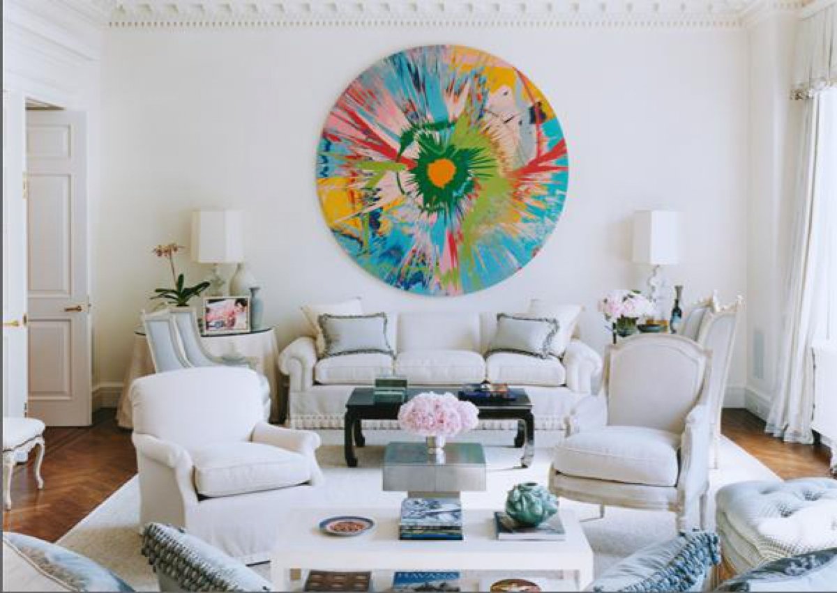 Круглая картина