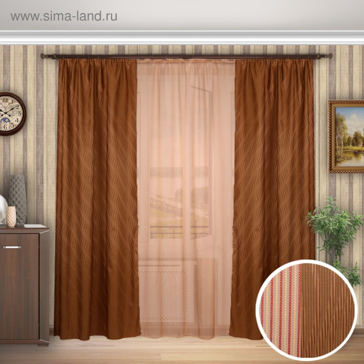 Итальянские шторы Chicca Orlando