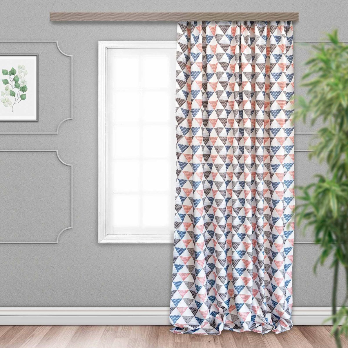 Портьеры WITERRA Рэйн на ленте 135х260 см 2 шт.