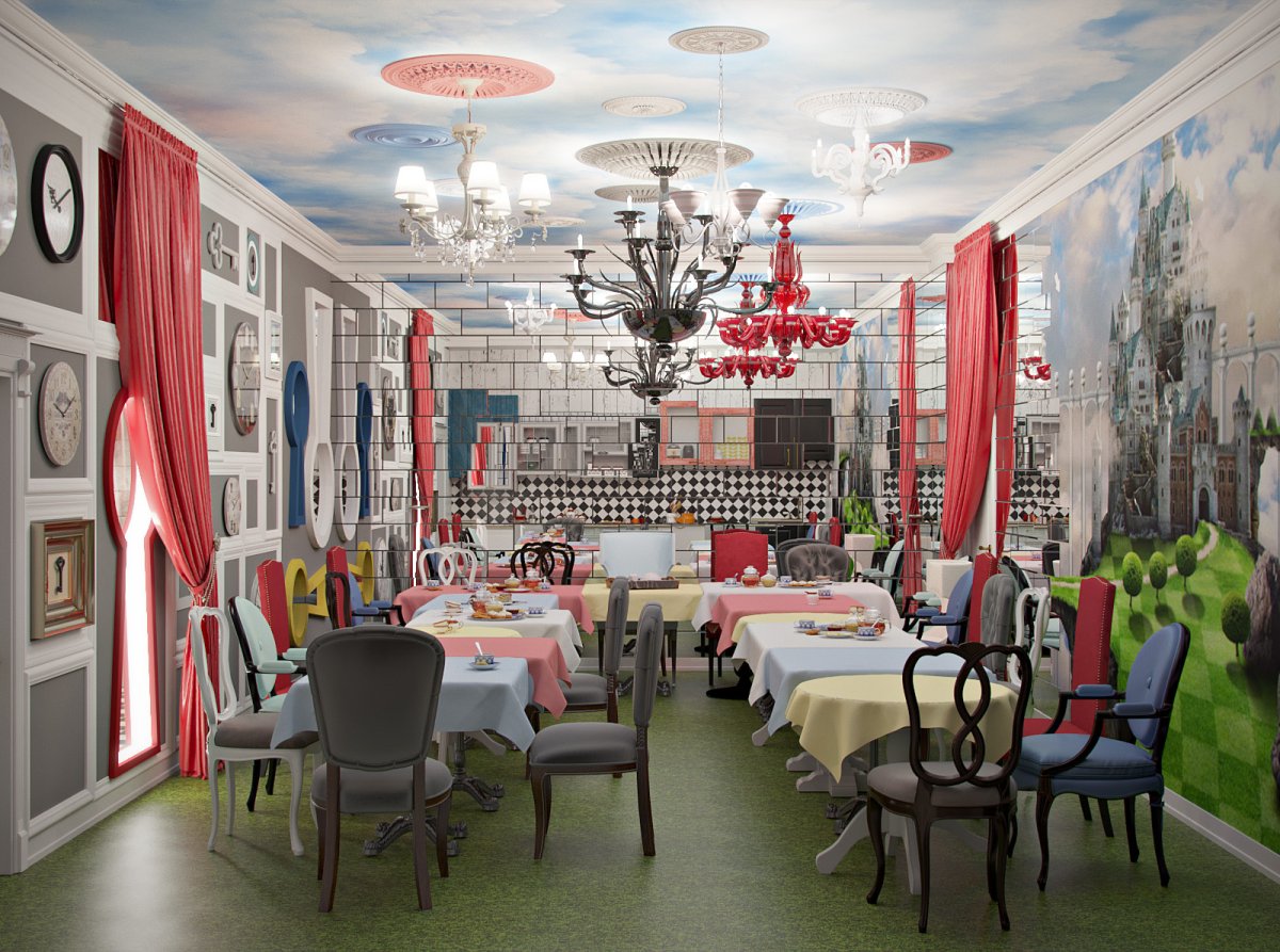 Дизайнерские проекты кафе