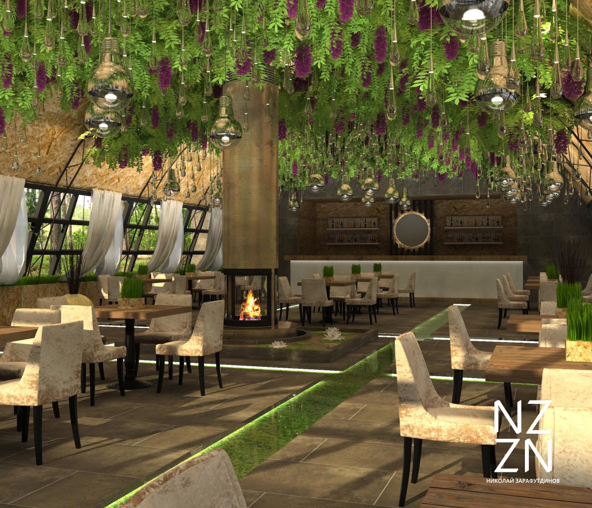 Интерьер детского кафе