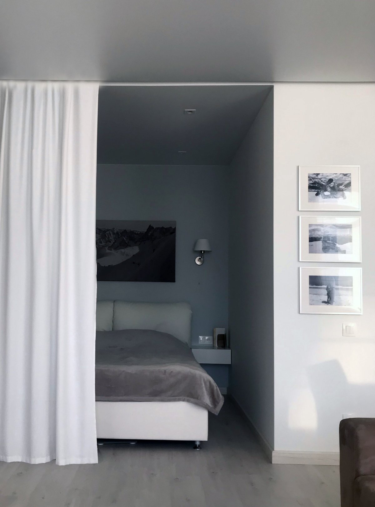 Кровать в нишу в 1 комнатной квартире