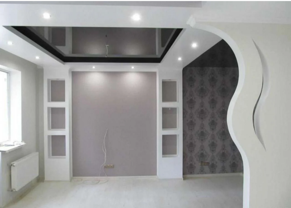 Стены из гипсокартона в квартире