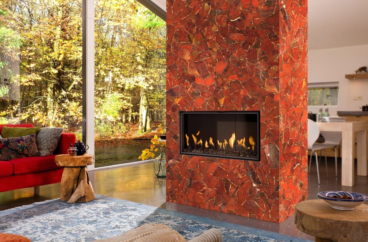 Отделка из яшмы