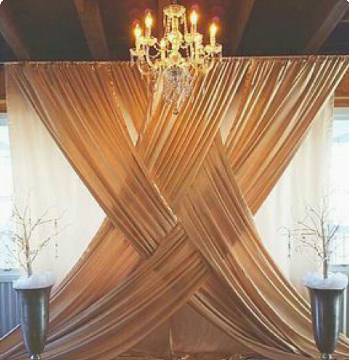 Портрет с занавеской