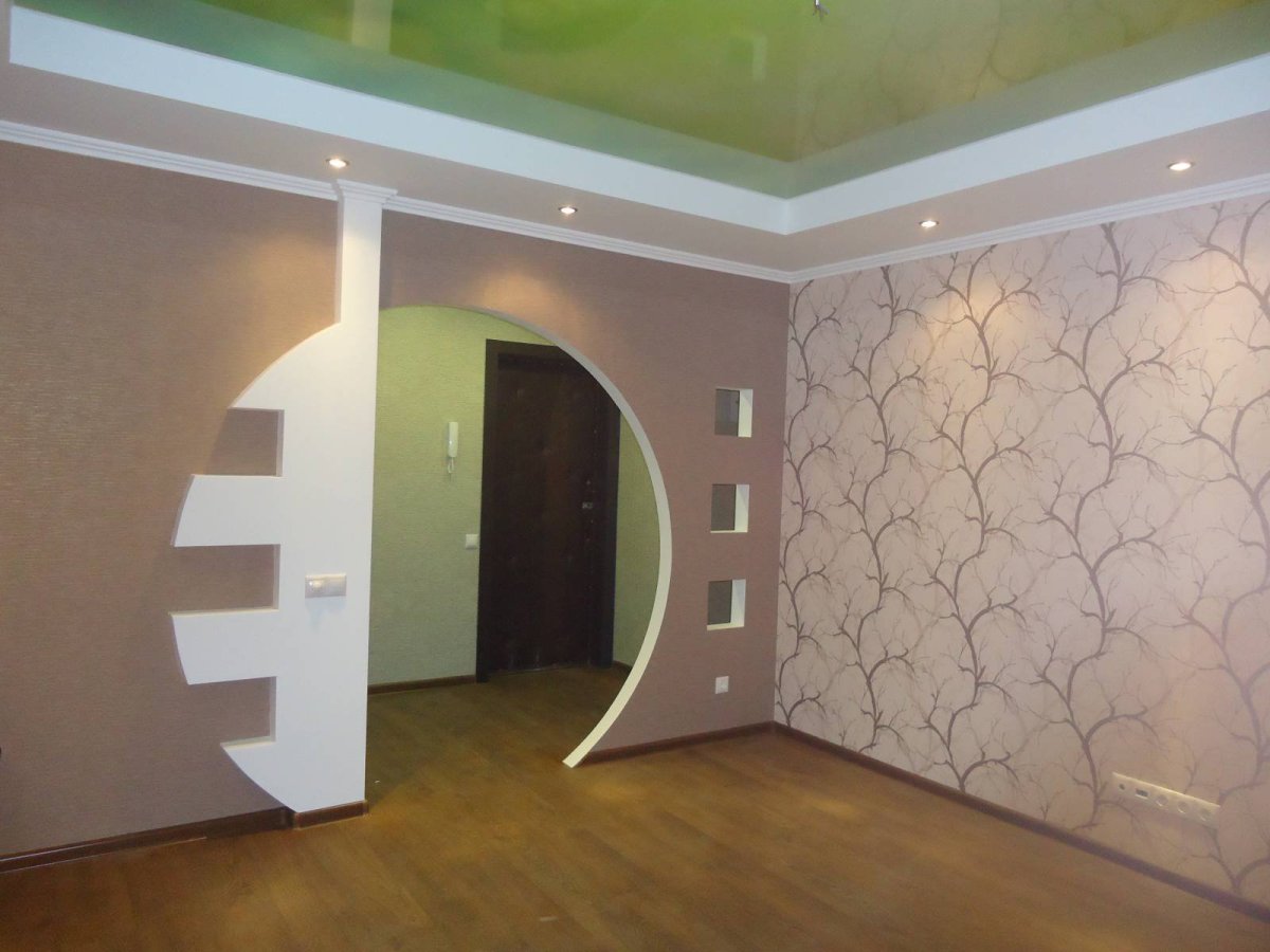 Гипсокартонные конструкции в интерьере