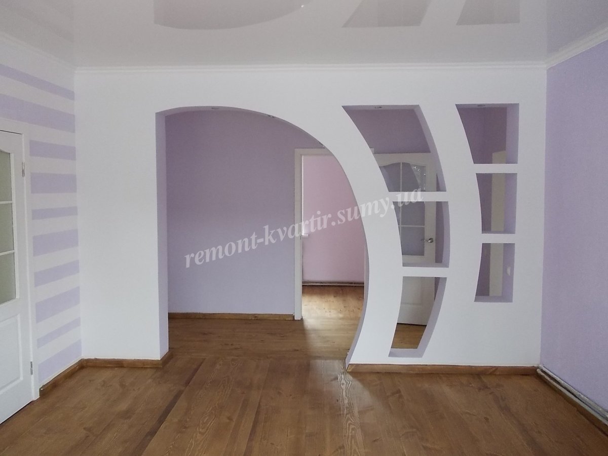 Декоративные арки из гипсокартона