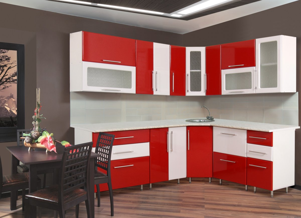 Кухонный гарнитур Ника угловая