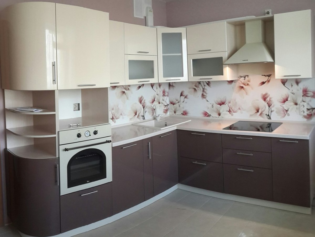 Кухонный гарнитур ваниль