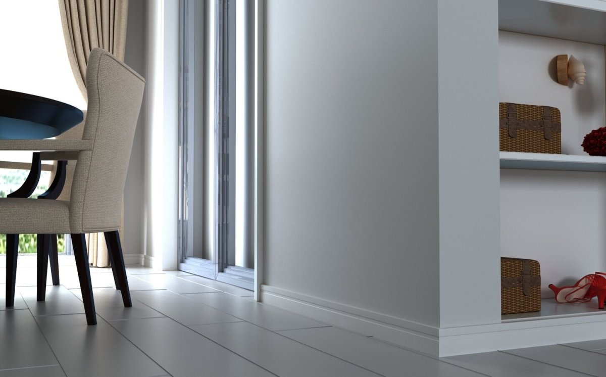 01 Dollken плинтус Cubu Hamburg Style белый 80